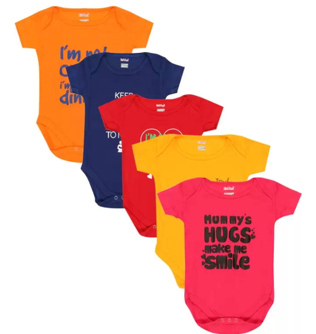 Pure cotton bodysuits for babies 