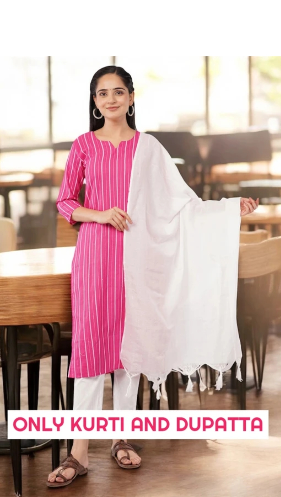 Women kurta and Dupatta set 