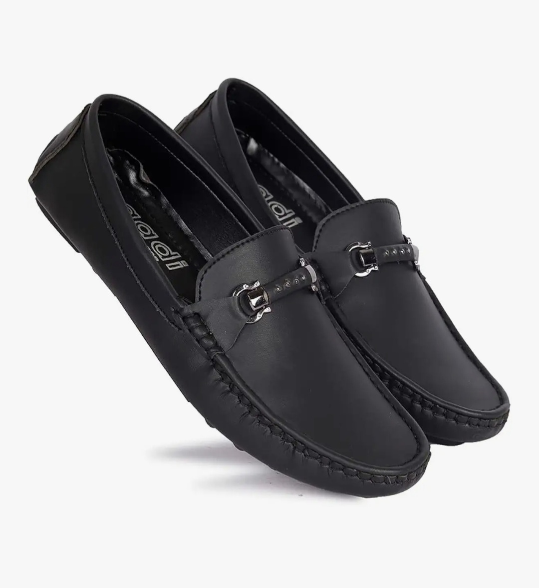 Black loafers Men under 500