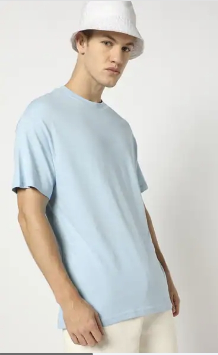 Plain blue tshirt
