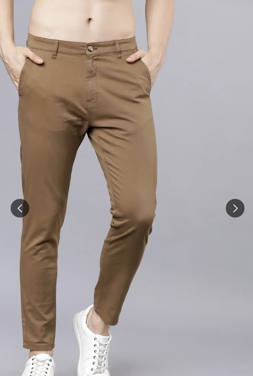 Khaki colour pant