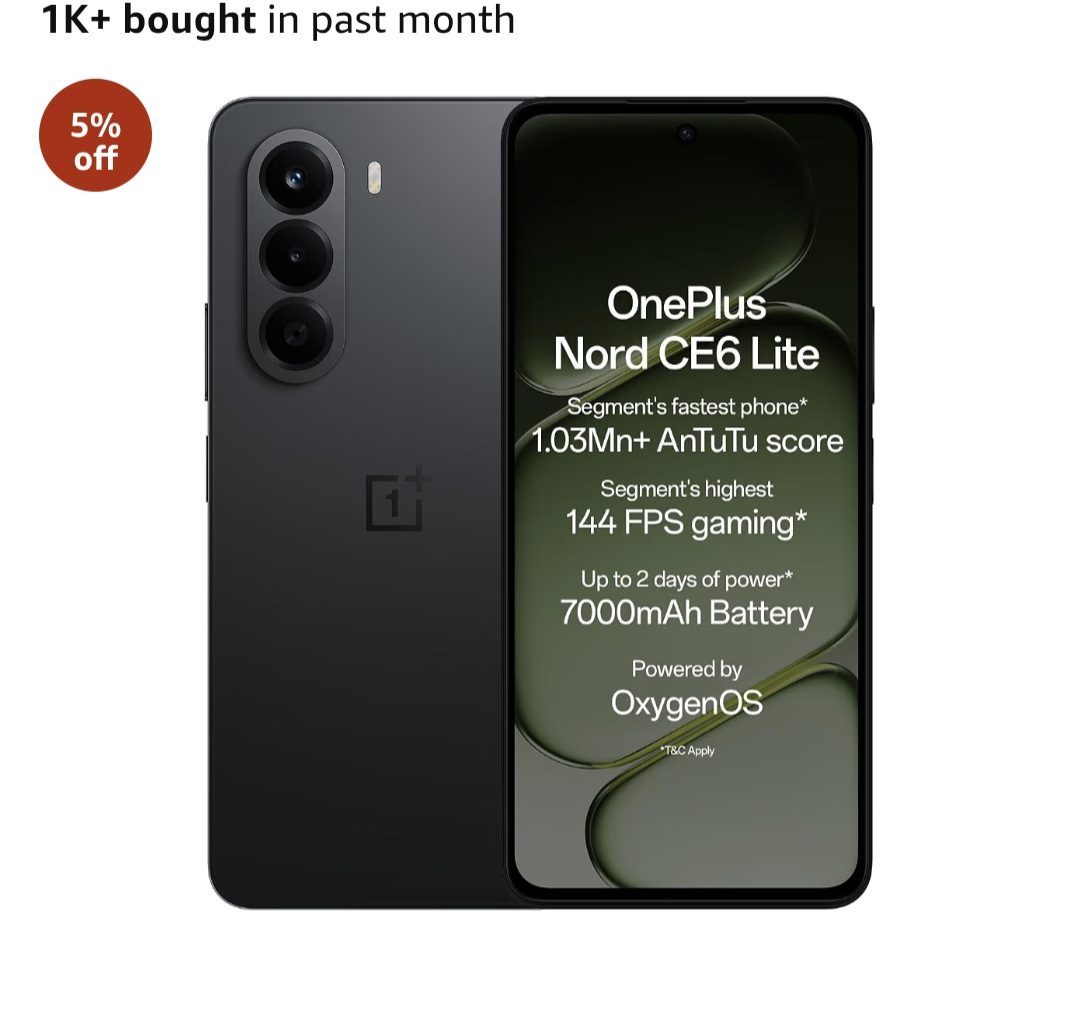 One plus nord ce6 lite