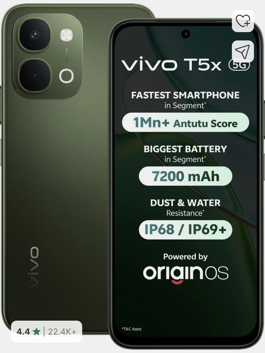 Vivo t5x