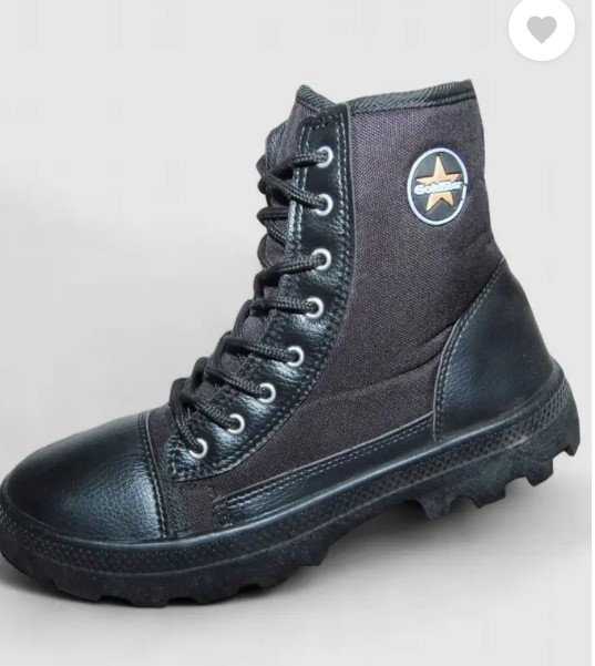 GOLDSTAR  Jungle Army Boot Boots For Men  (Black, Grey , 10)