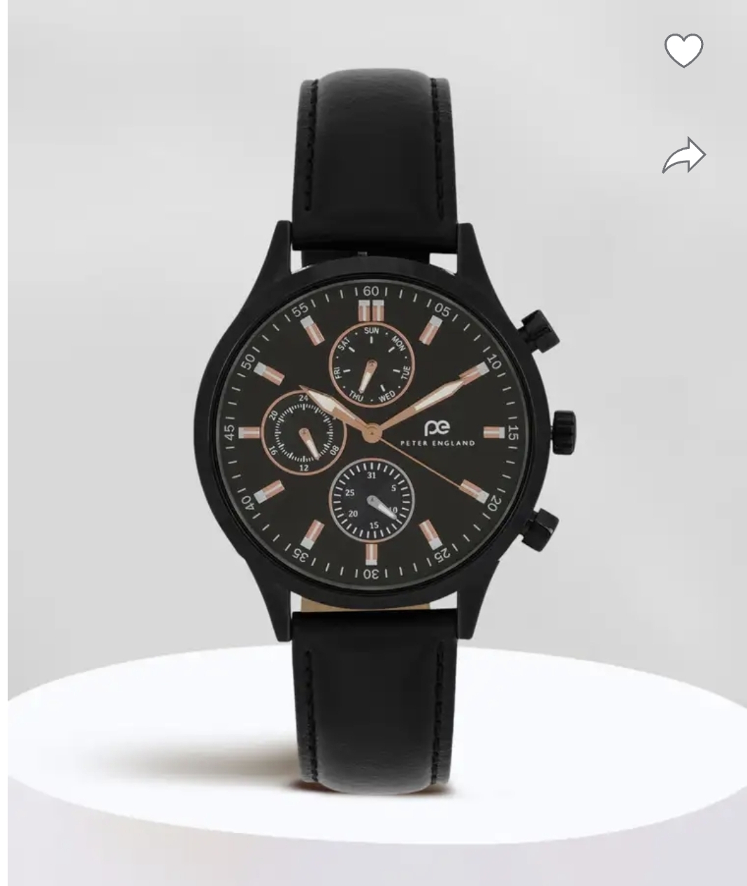 PETER ENGLAND  2024 Edition Analog Watch - For Men PE000066B