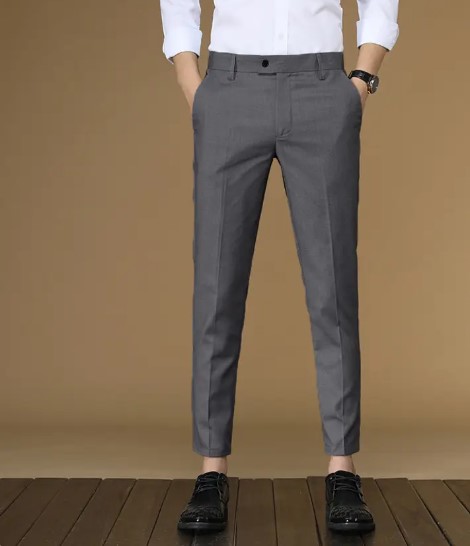 Dark Grey Men Formal ant under 500