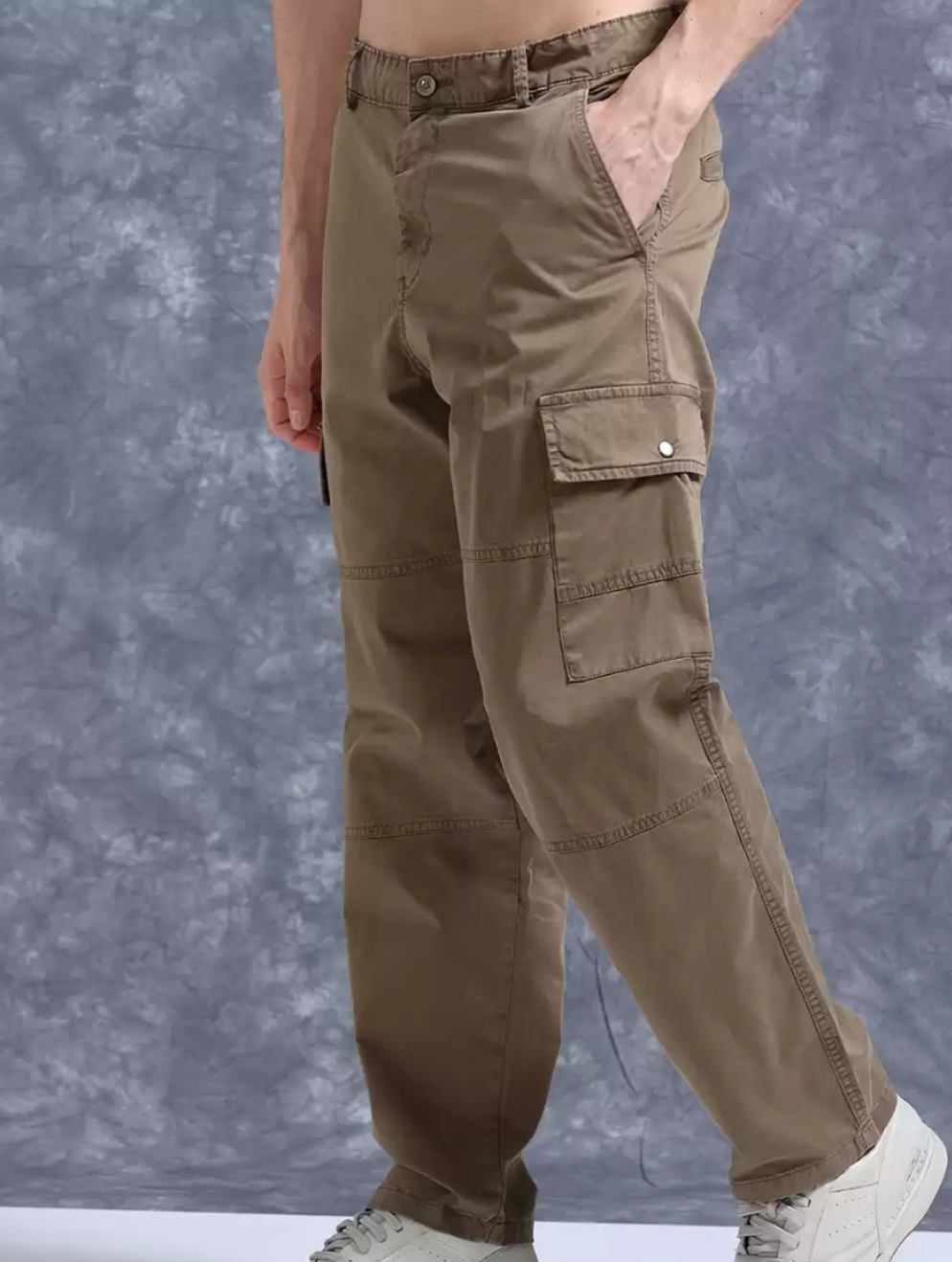 Roadstar The Lifestyle Co Cotton Relaxed-Fit Cargos 