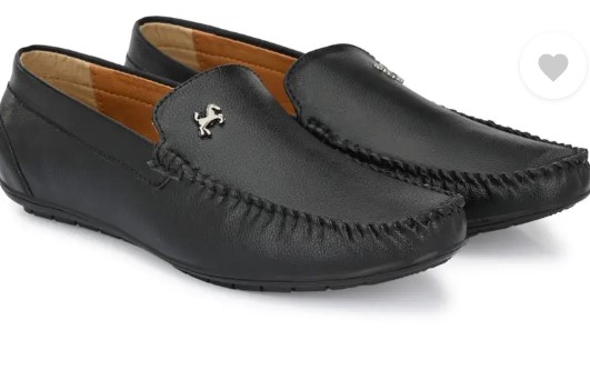 Loafers For Men  (Black , 8)