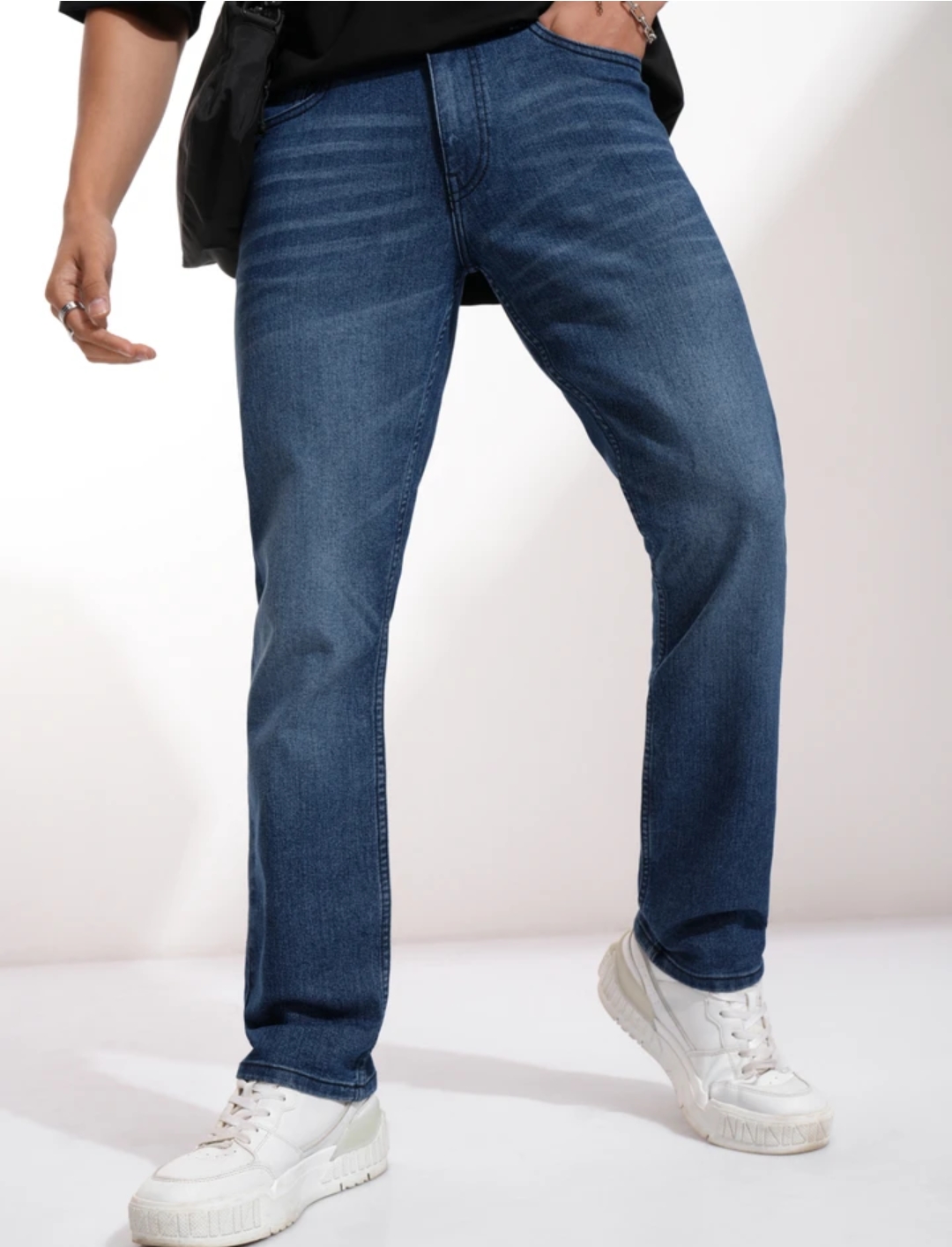 HIGHENDER Men Blue jeans
