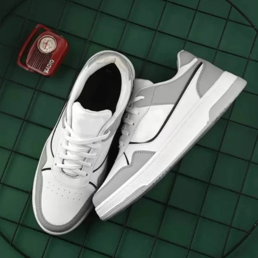 White and Grey sneakers under 358