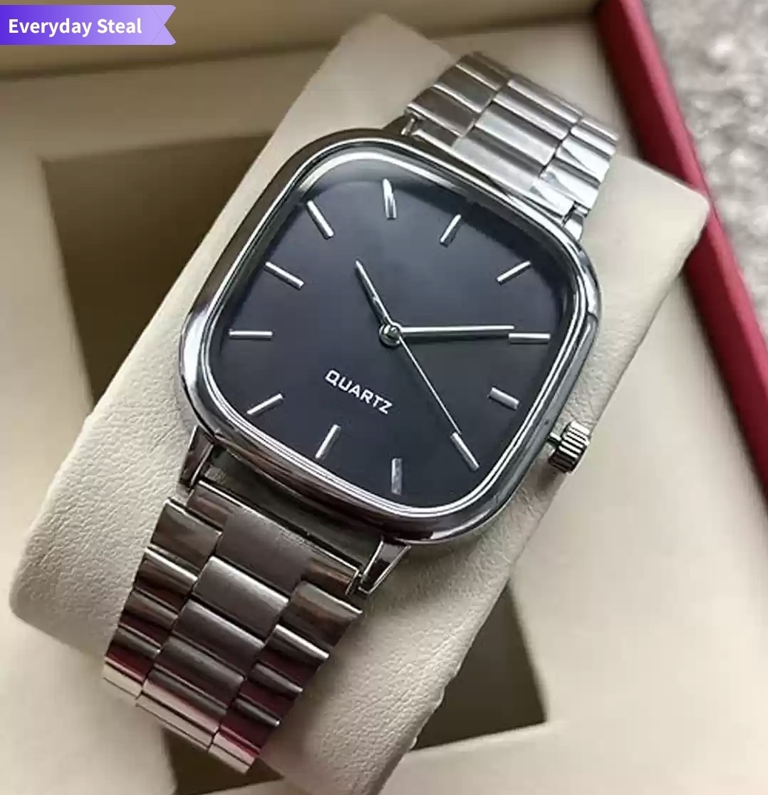 Quartz women stainless steel  stylish watch